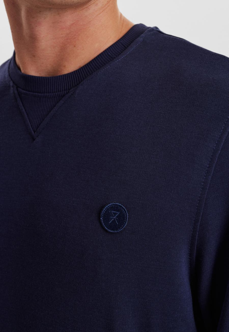 Sweatshirt, Logo | Bambus-Viskose | navy -JBS of Denmark Men