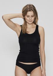 Tanktop | Bio-Wolle | schwarz -JBS of Denmark Women