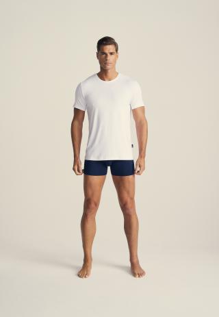 T-Shirt, V-Ausschnitt | Bambus-Viskose | weiß -JBS of Denmark Men