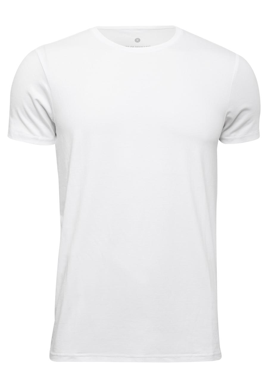 T-Shirt, Rundhals | Bambus-Viskose | weiß -JBS of Denmark Men