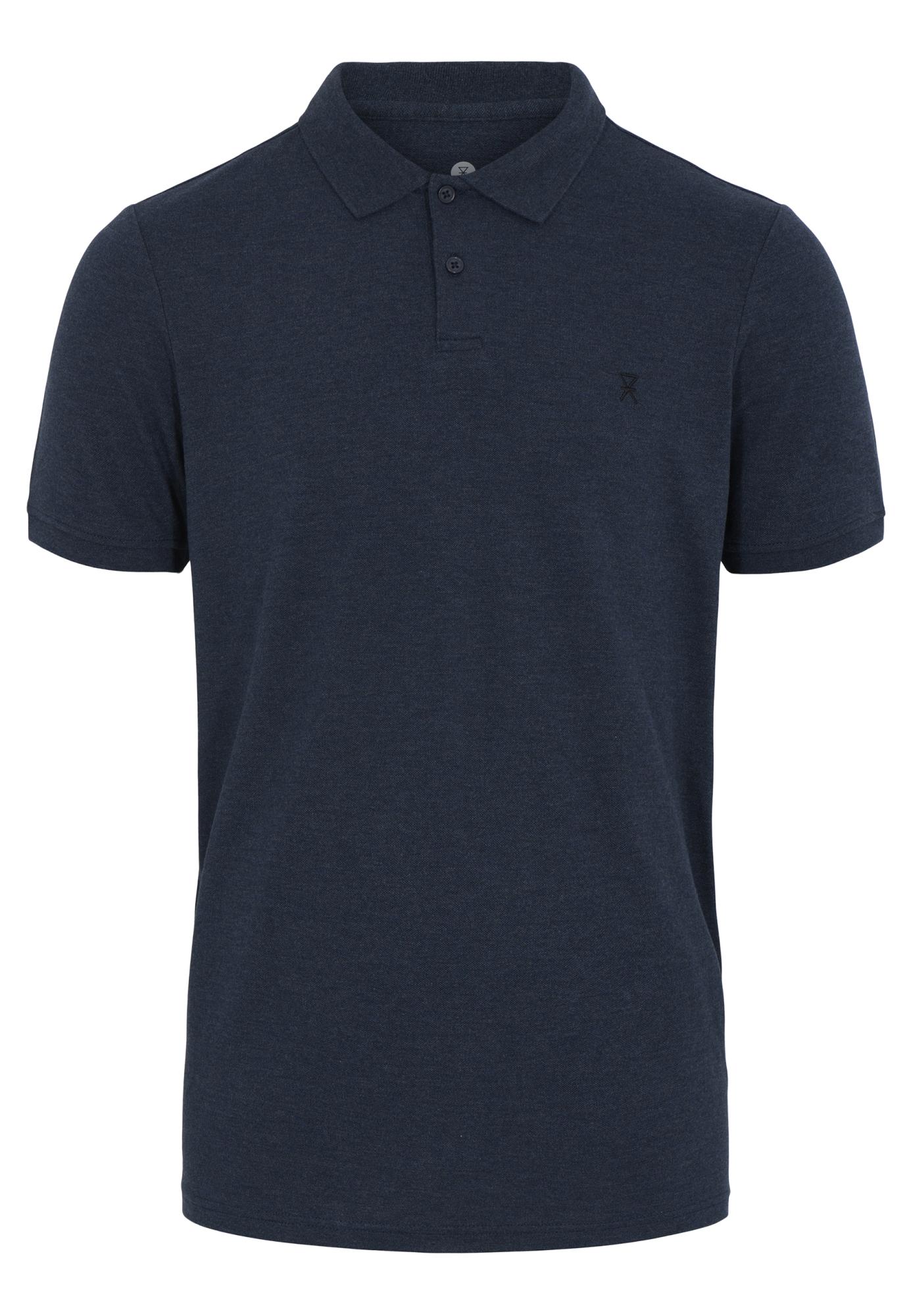 Polo-Shirt, Piqué, Bambus-Viskose, navy
