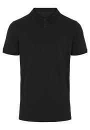 Polo-Shirt, Piqué | Bambus-Viskose| schwarz -JBS of Denmark Men