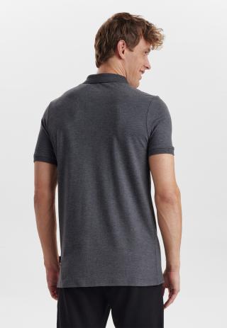 Polo-Shirt, Piqué | Bambus-Viskose| grau -JBS of Denmark Men
