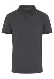 Polo-Shirt, Piqué | Bambus-Viskose| grau -JBS of Denmark Men