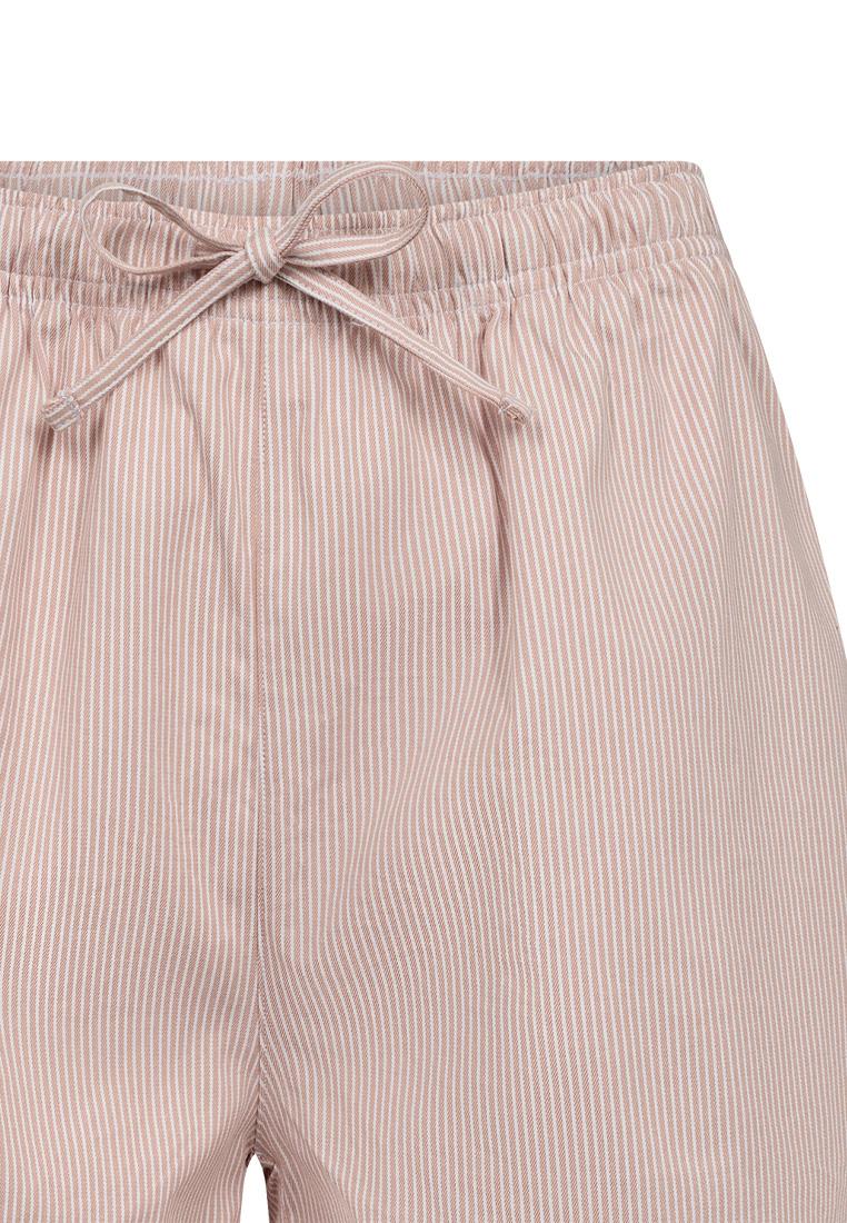 Pyjamashorts | Bambus-Viskose | rosa gestreift -JBS of Denmark Women