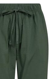 Pyjamahose, Seersucker | Bambus-Viskose | grün -JBS of Denmark Women