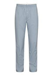 Pyjamahose | Bio-Baumwolle | hellblau gestreift -JBS of Denmark Men