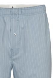 Pyjamahose | Bio-Baumwolle | hellblau gestreift -JBS of Denmark Men