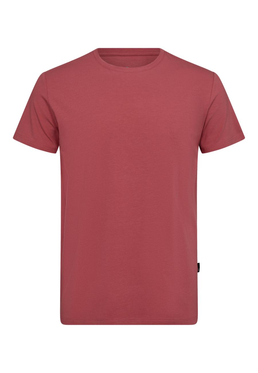 T-Shirt, Rundhals | Bambus-Viskose | rot -JBS of Denmark Men