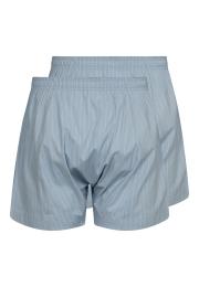 Boxershort, 2er-Pack | Bio-Baumwolle | hellblau gestreift -JBS of Denmark Men