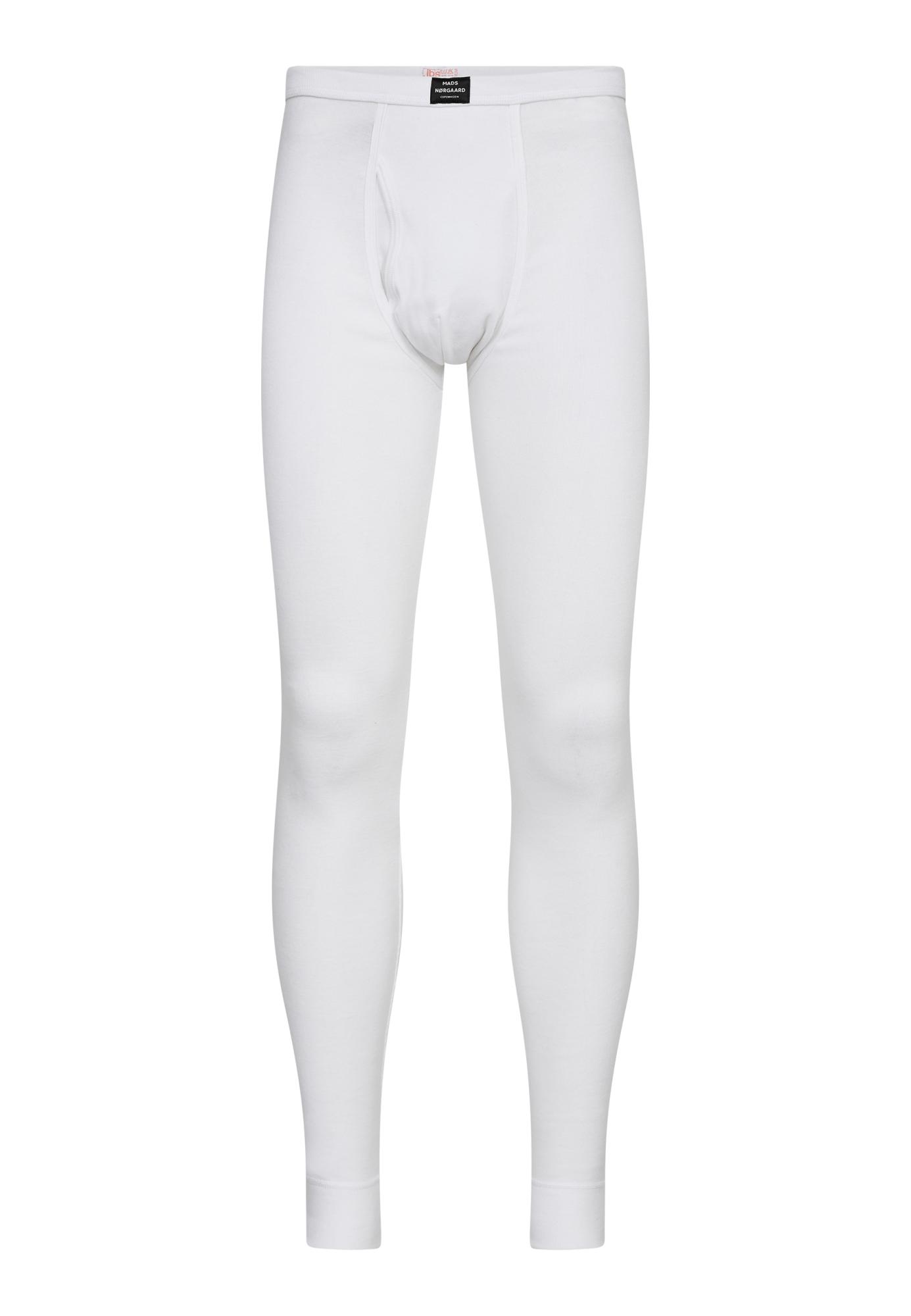 Lange Unterhose MN, 100% Bio-Baumwolle, weiß
