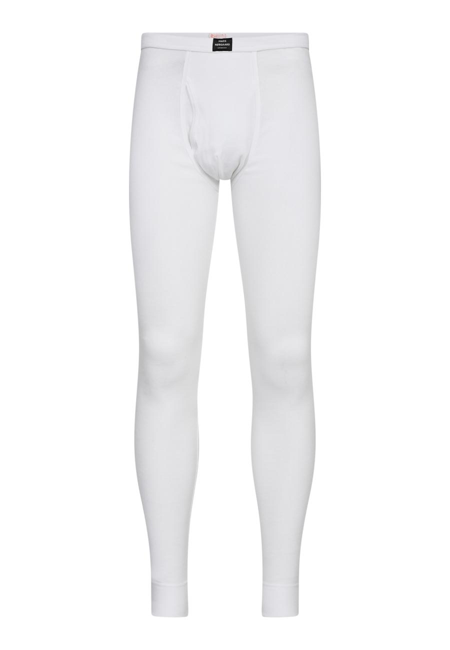 Lange Unterhose MN, 100% Bio-Baumwolle, weiß
