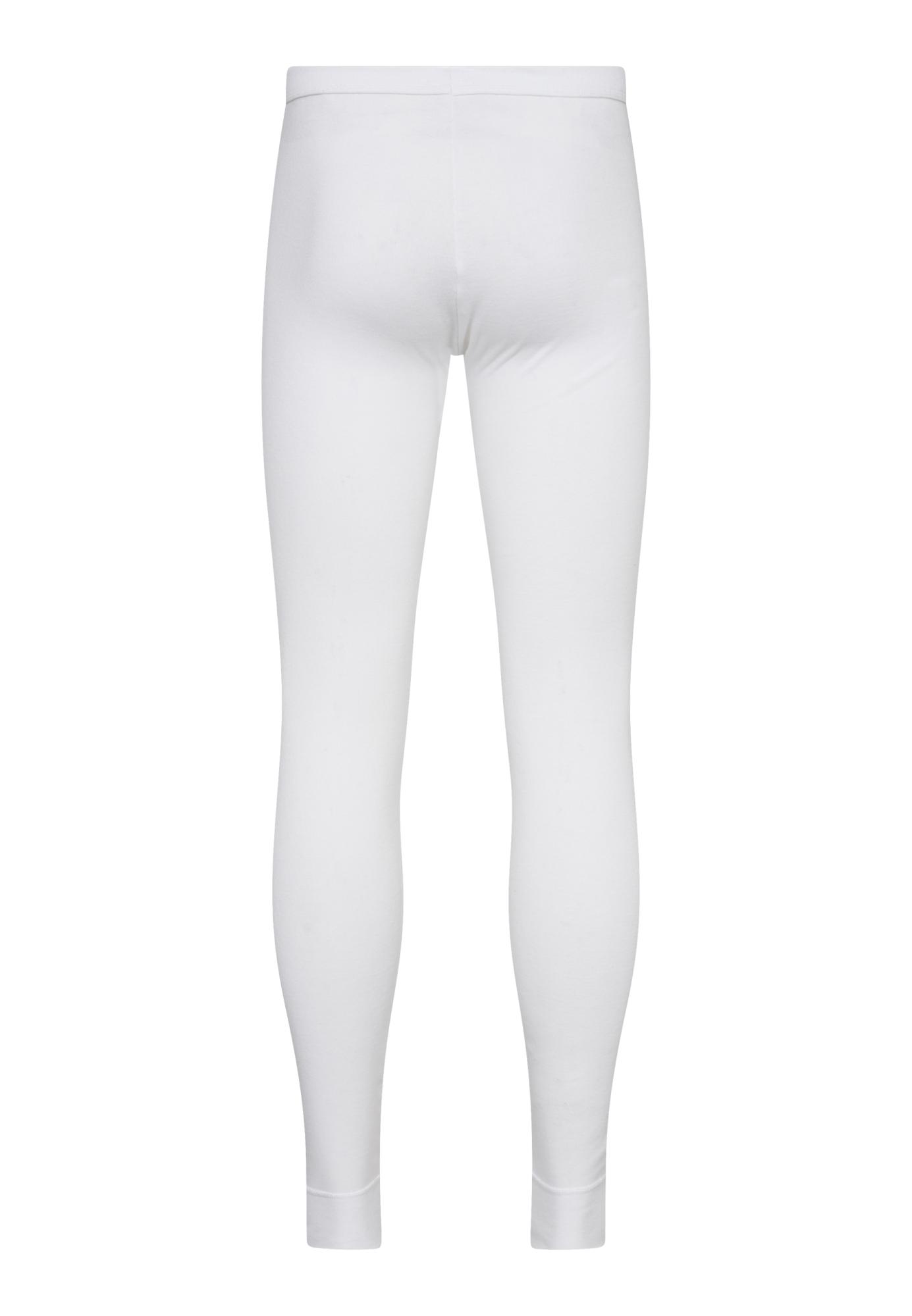 Lange Unterhose MN, 100% Bio-Baumwolle, weiß
