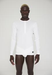 Langarm-Shirt Original MN | 100% Bio-Baumwolle | weiß -JBS x Mads Nørgaard