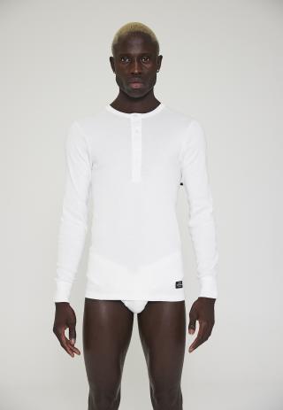 Langarm-Shirt Original MN | 100% Bio-Baumwolle | weiß -JBS x Mads Nørgaard