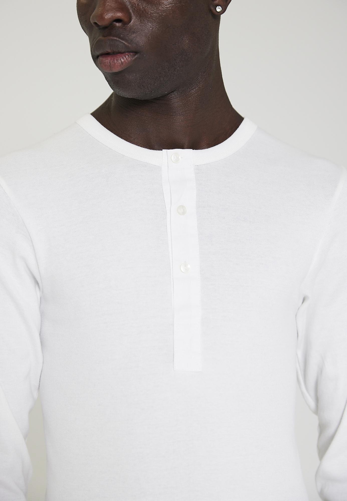 Langarm-Shirt Original MN | 100% Bio-Baumwolle | weiß