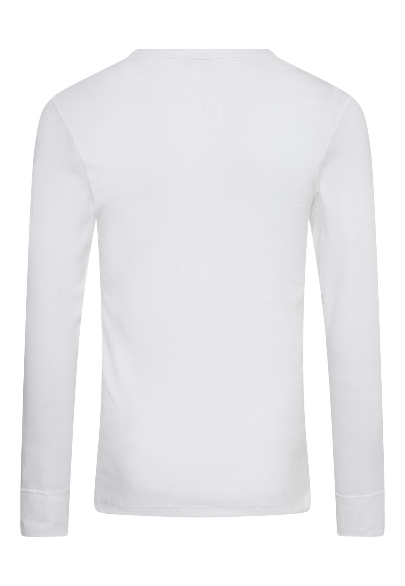 Langarm-Shirt Original MN | 100% Bio-Baumwolle | weiß