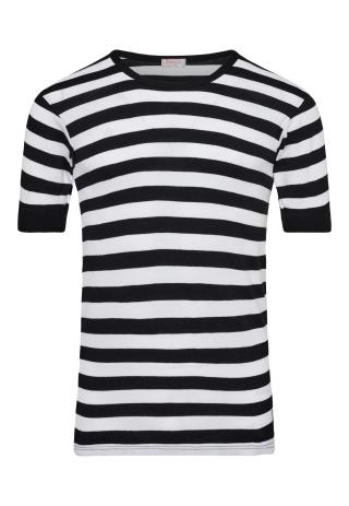 T-Shirt Original MN | 100% Bio-Baumwolle | schwarz gestreift -JBS x Mads Nørgaard