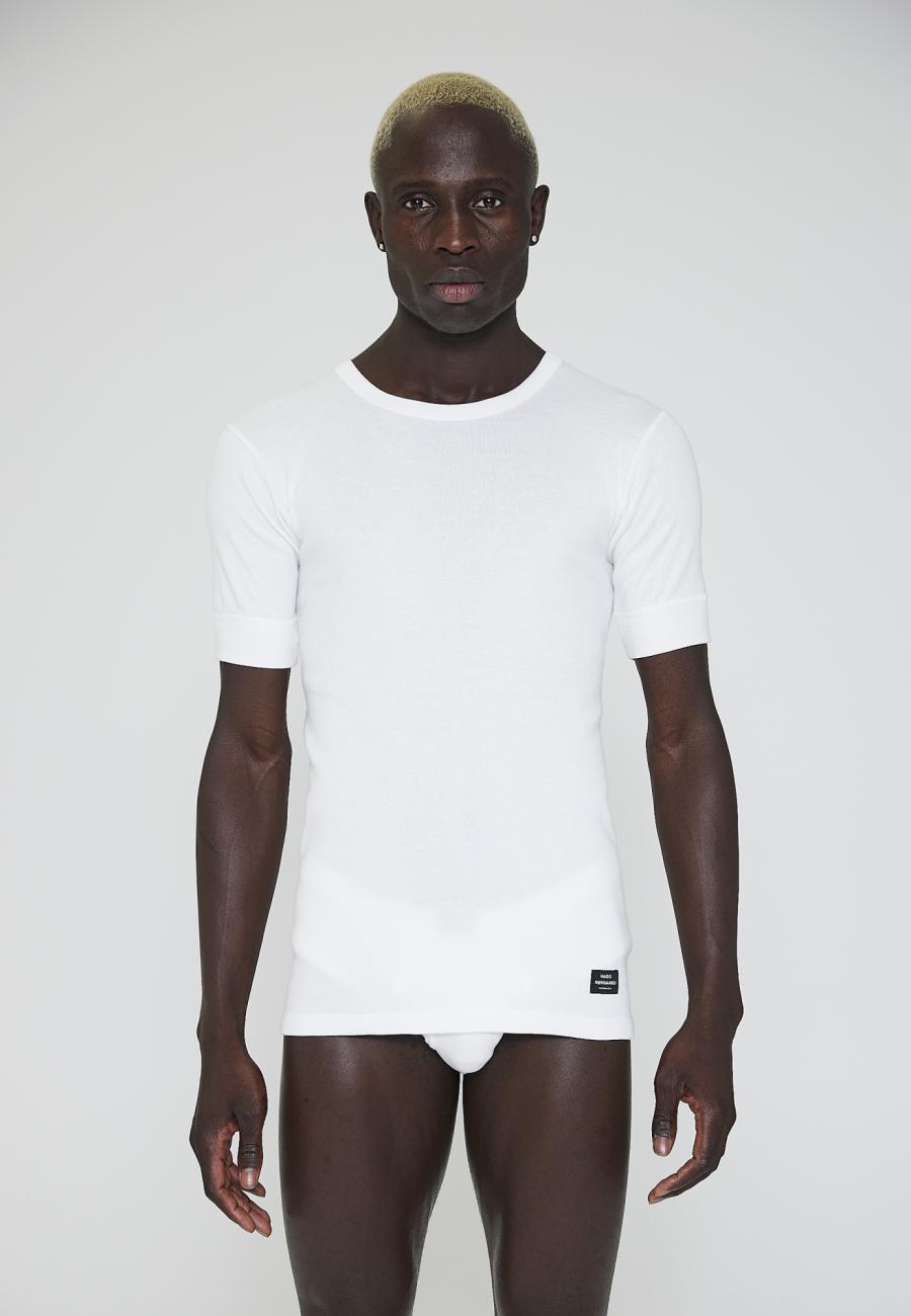 T-Shirt Original MN | 100% Bio-Baumwolle | weiß -JBS x Mads Nørgaard