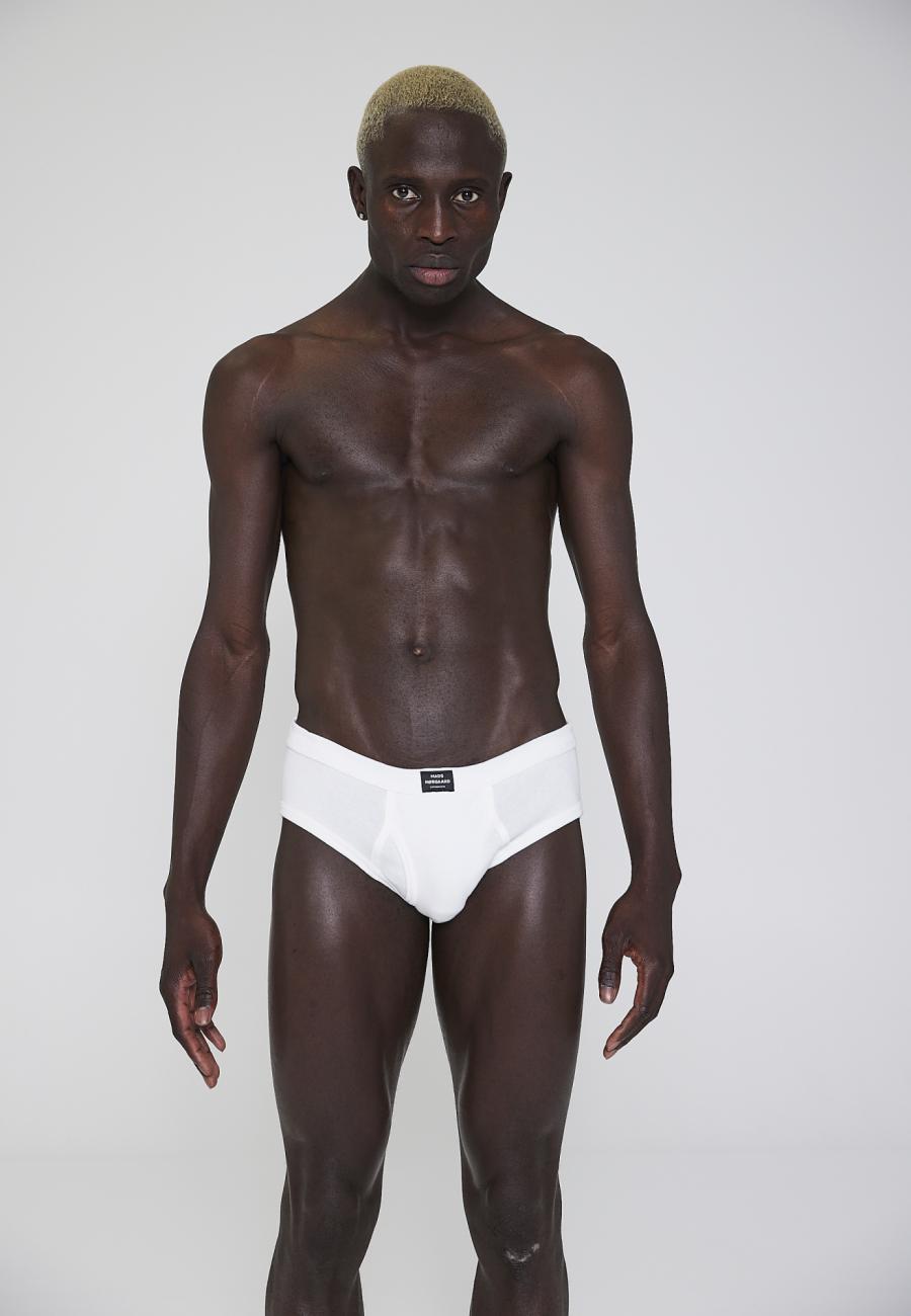 Slip Original MN, Eingriff | 100% Bio-Baumwolle | weiß -JBS x Mads Nørgaard
