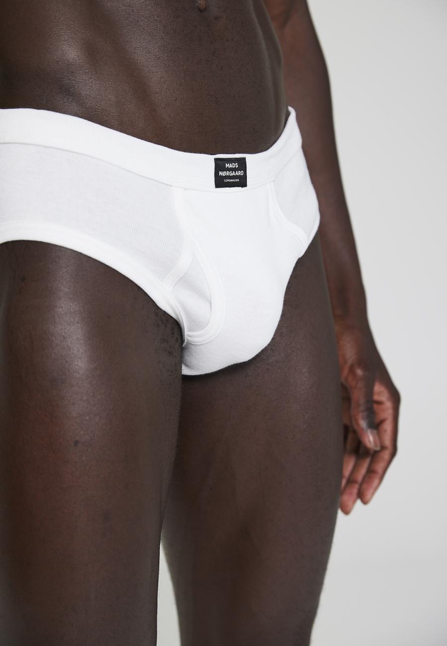 Slip Original MN, Eingriff | 100% Bio-Baumwolle | weiß -JBS x Mads Nørgaard
