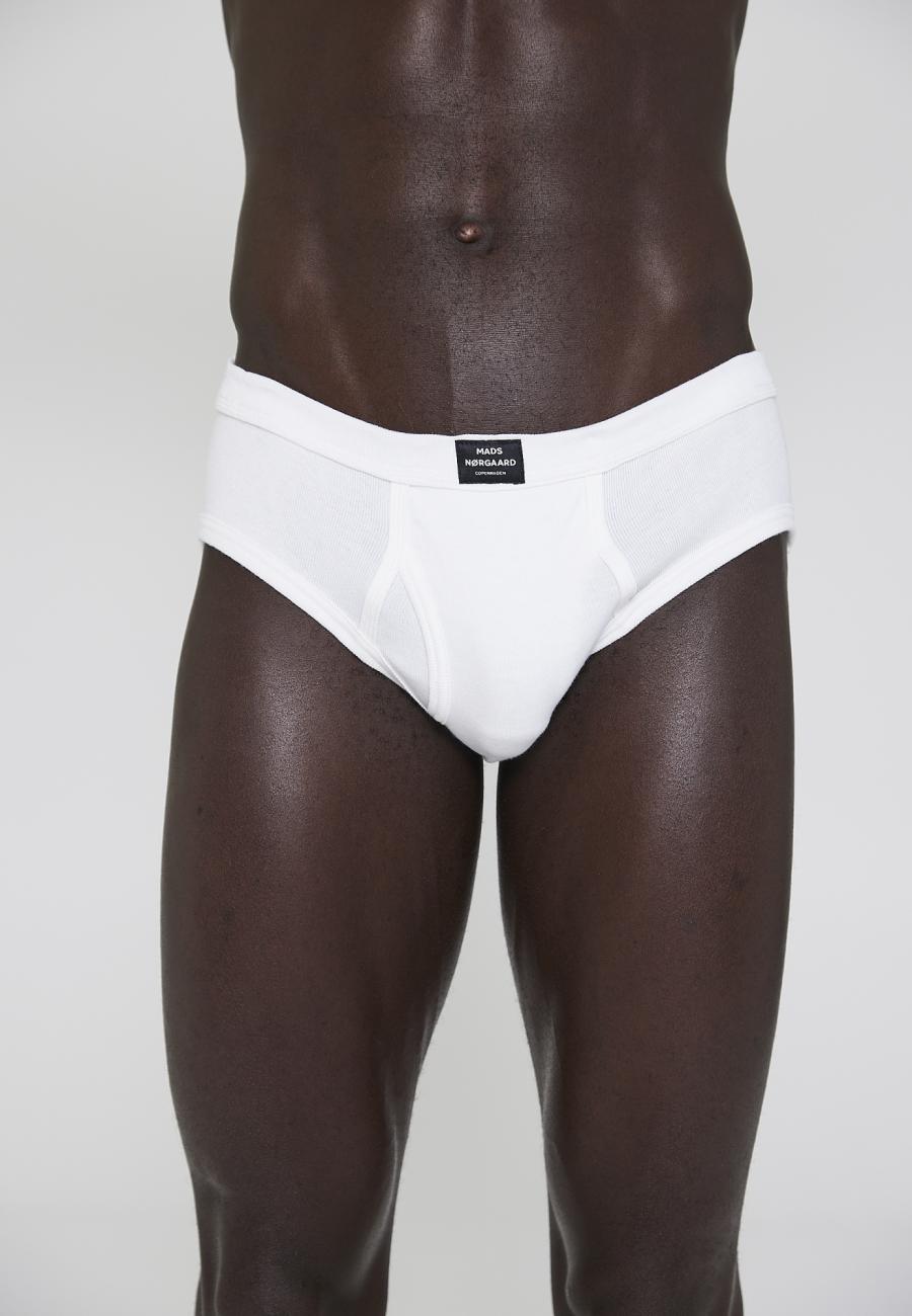 Slip Original MN, Eingriff | 100% Bio-Baumwolle | weiß -JBS x Mads Nørgaard