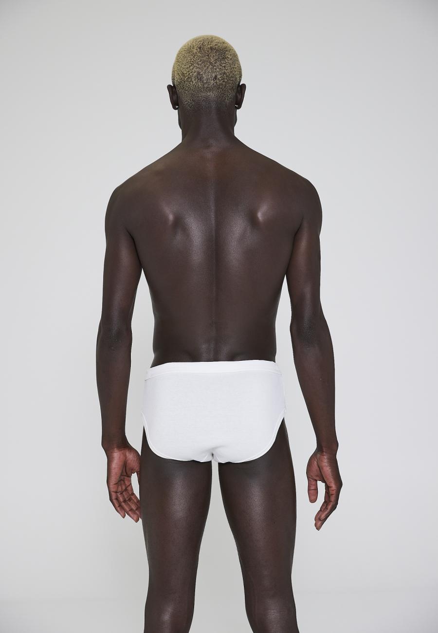 Slip Original MN, Eingriff | 100% Bio-Baumwolle | weiß -JBS x Mads Nørgaard