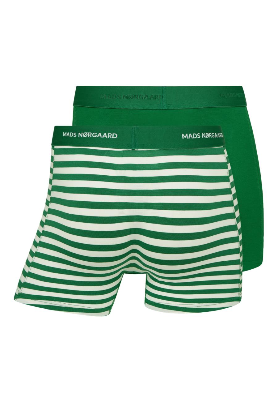 Unterhosen MN, 2er-Pack | Bio-Bambus-Viskose | div. grün -JBS x Mads Nørgaard