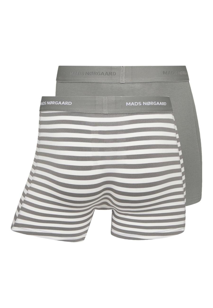 Unterhosen MN, 2er-Pack | Bio-Bambus-Viskose | div. hellgrau -JBS x Mads Nørgaard