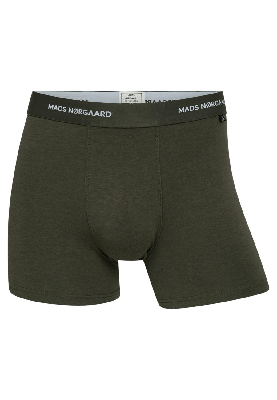 Unterhosen MN, 5er-Pack | Bio-Bambus-Viskose | dunkelgrün -JBS x Mads Nørgaard