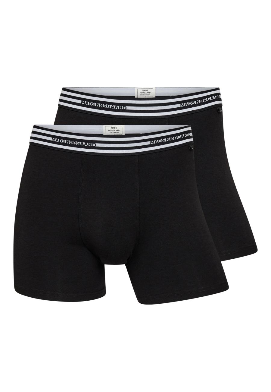Unterhosen MN, 2er-Pack | Bio-Bambus-Viskose | schwarz -JBS x Mads Nørgaard