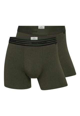 Unterhosen MN, 2er-Pack | Bio-Bambus-Viskose | dunkelgrün -JBS x Mads Nørgaard