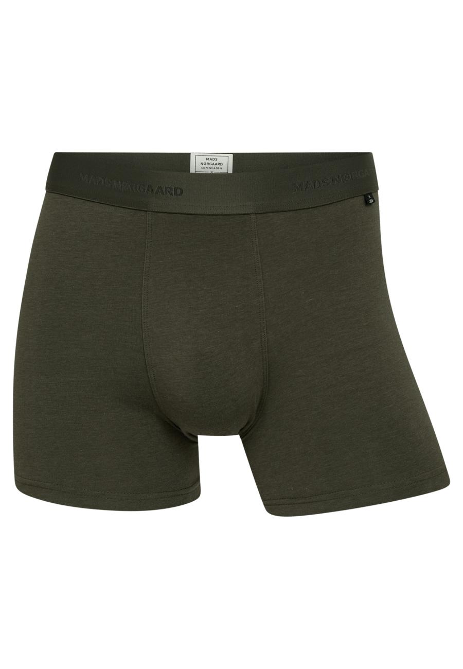 Unterhosen MN, 2er-Pack | Bio-Bambus-Viskose | dunkelgrün -JBS x Mads Nørgaard