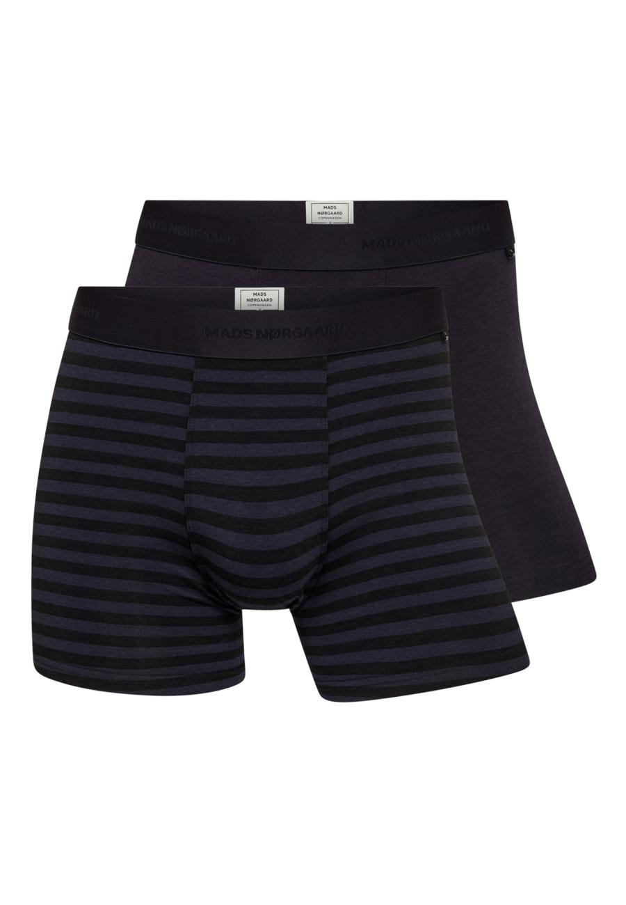 Unterhosen MN, 2er-Pack | Bio-Bambus-Viskose | div. Navy -JBS x Mads Nørgaard