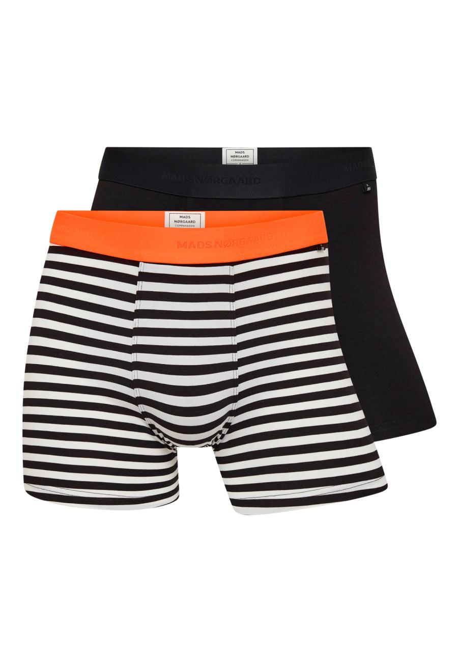 Unterhosen MN, 2er-Pack | Bio-Bambus-Viskose | div. schwarz -JBS x Mads Nørgaard