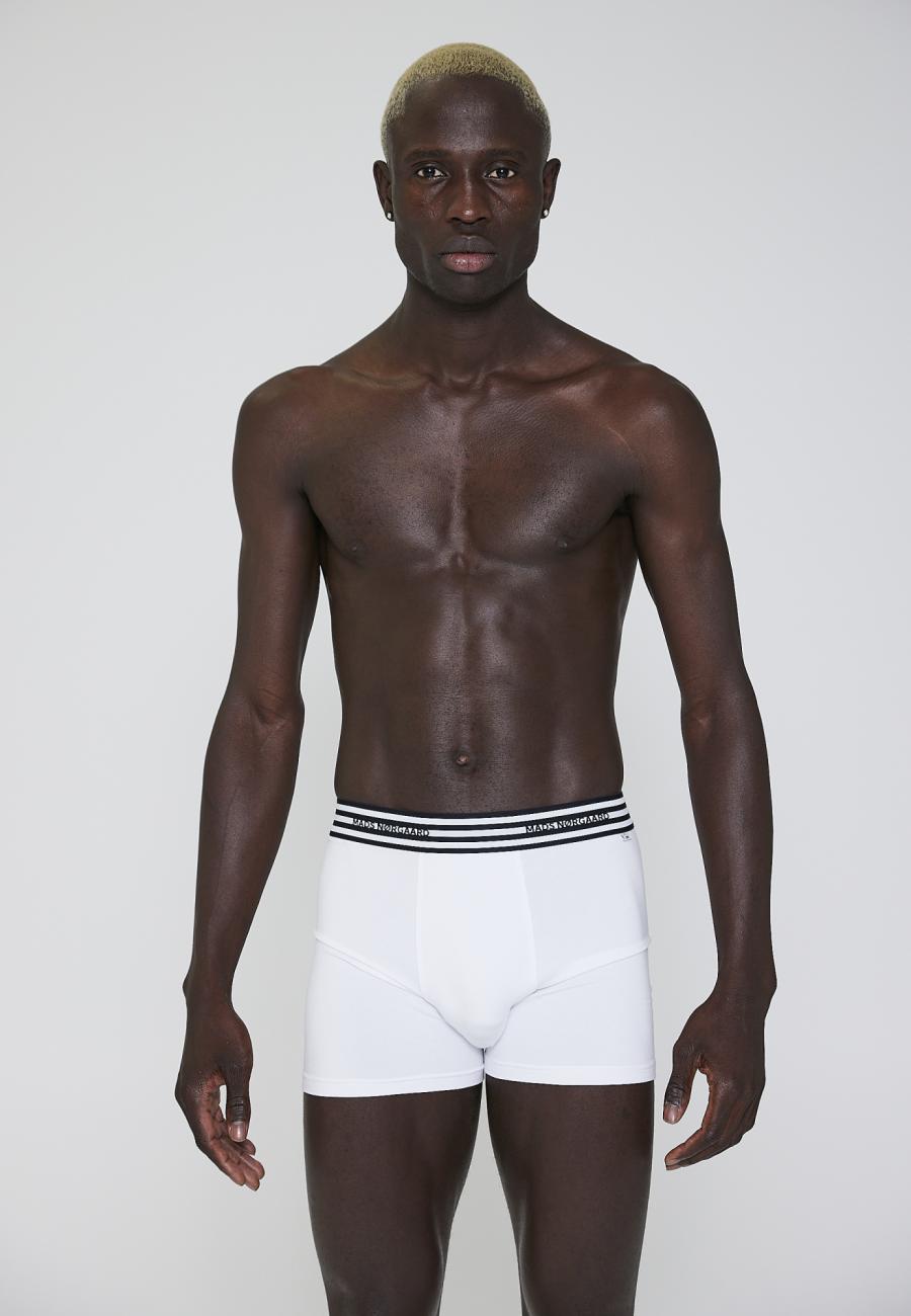 Unterhosen MN, 2er-Pack | Bio-Bambus-Viskose | weiß -JBS x Mads Nørgaard