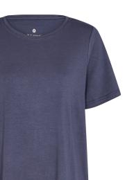 Big-Shirt | Bambus-Viskose | blau