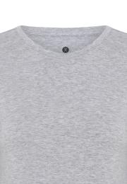 Langarm-Shirt | Bambus-Viskose | hellgrau melange -JBS of Denmark Women