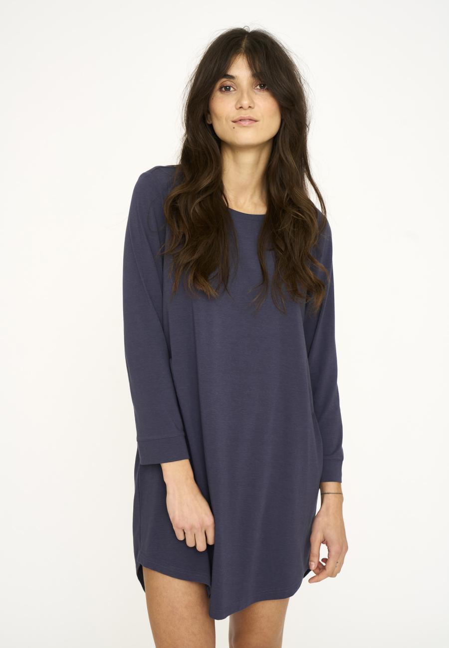 Big-Shirt | Bambus-Viskose | dunkelblau -JBS of Denmark Women