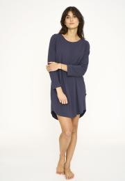 Big-Shirt | Bambus-Viskose | dunkelblau -JBS of Denmark Women