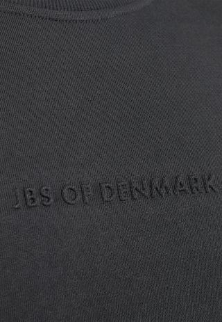 Sweatshirt, Schriftzug | 100% Bio-Baumwolle | dunkelgrau -JBS of Denmark Men