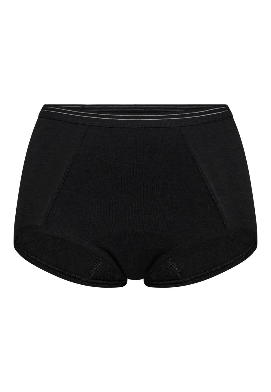 Taillenslip, Absorbent 50ml | Bio-Bambus-Viskose | schwarz -JBS of Denmark Women