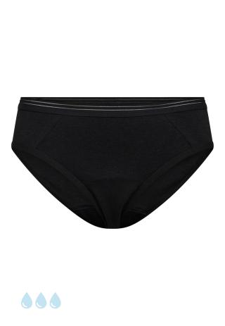Slip, Absorbent 50ml | Bio-Bambus-Viskose | schwarz