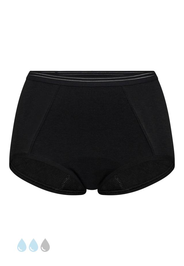 Taillenslip, Absorbent 30ml | Bambus-Viskose | schwarz -JBS of Denmark Women