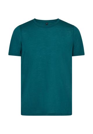 T-Shirt | 100% Bio-Wolle | petrol