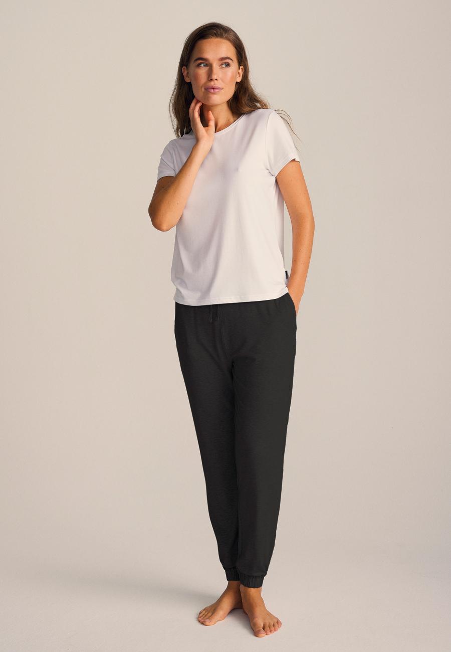 Jogginghose | Bambus-Viskose | schwarz -JBS of Denmark Women