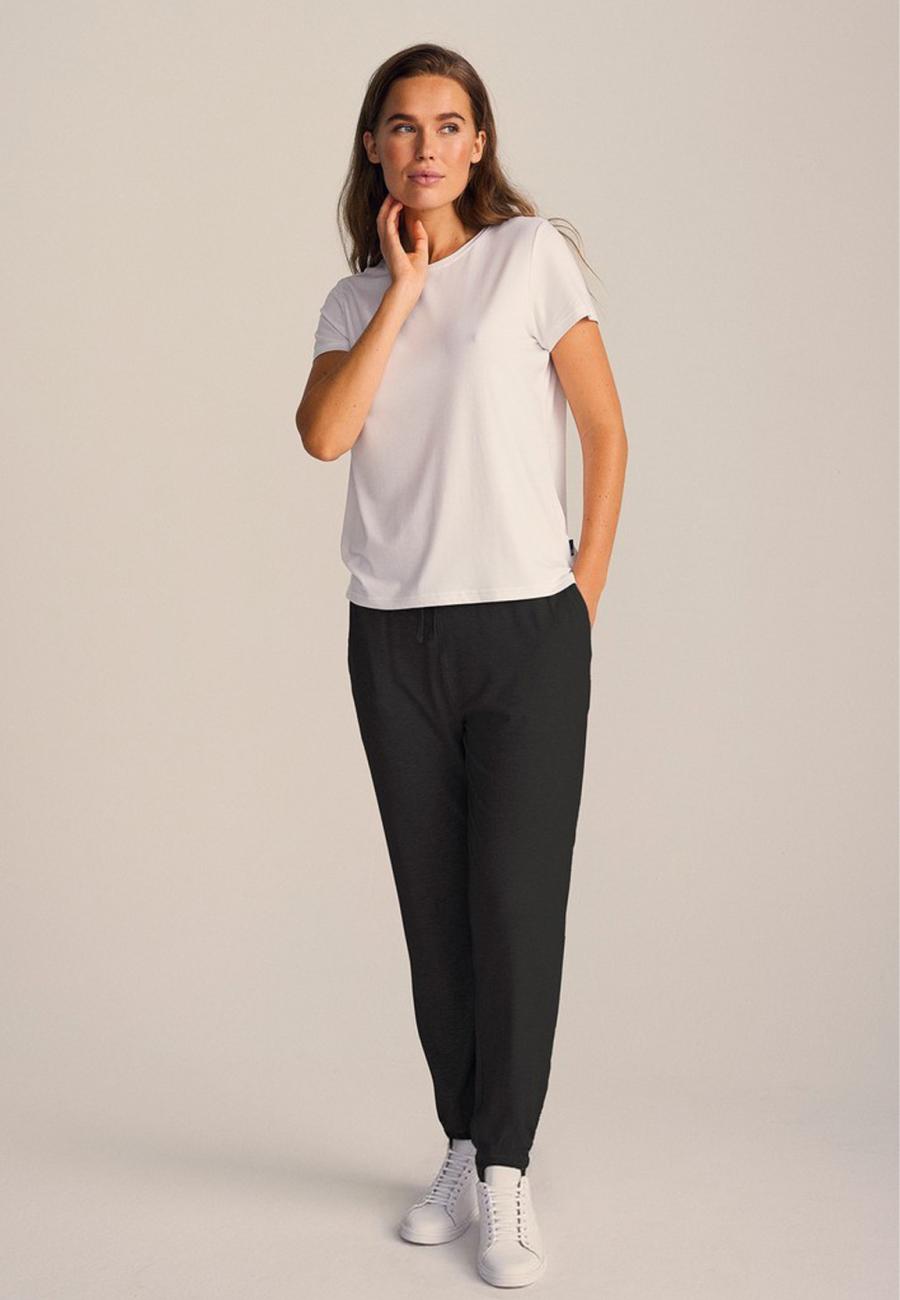 Jogginghose | Bambus-Viskose | schwarz -JBS of Denmark Women