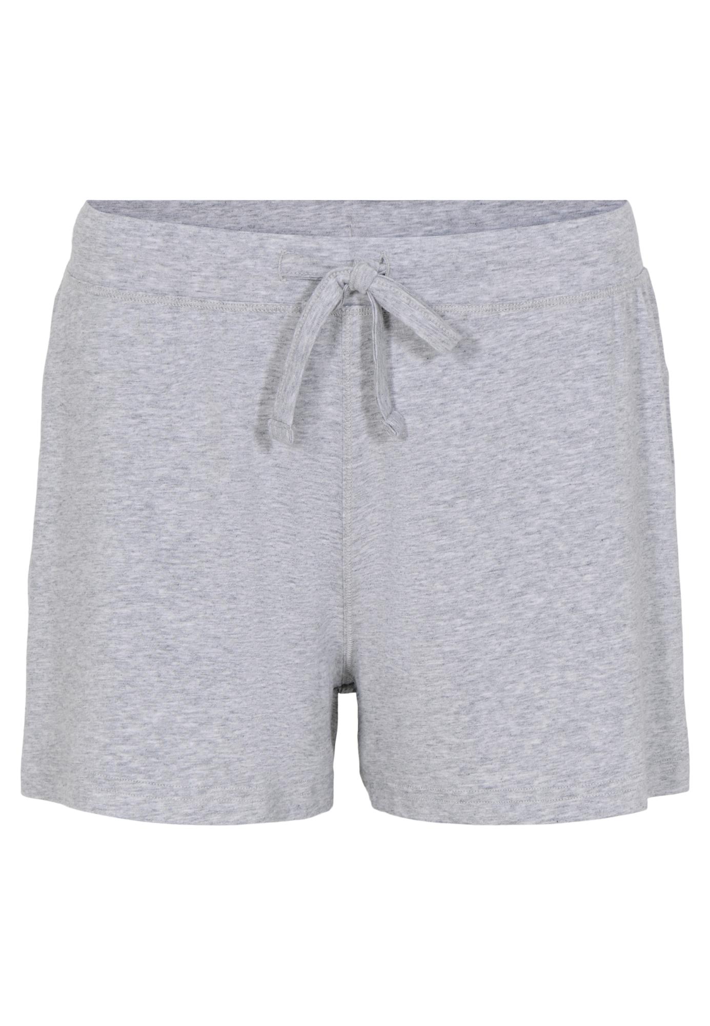 Sweatshorts | Bambus-Viskose | hellgrau melange