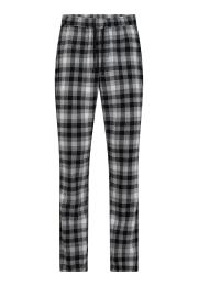 Pyjamahose, Flanell | 100% Bio-Baumwolle | dunkelgrau kariert -JBS of Denmark Men
