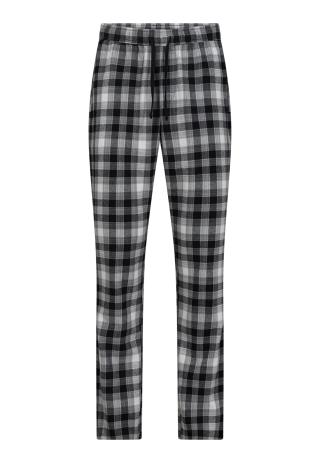 Pyjamahose, Flanell | 100% Bio-Baumwolle | dunkelgrau kariert -JBS of Denmark Men